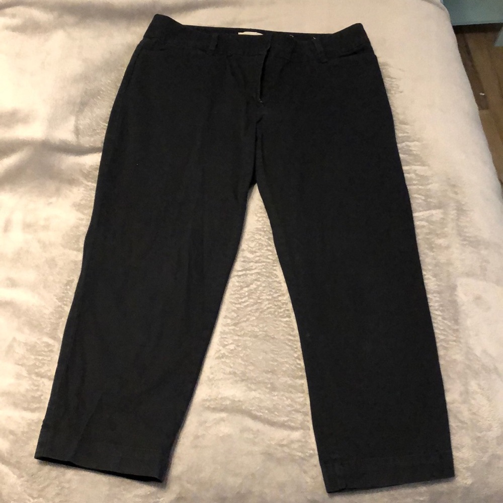 Loft Outlet Curvy Crop pants
